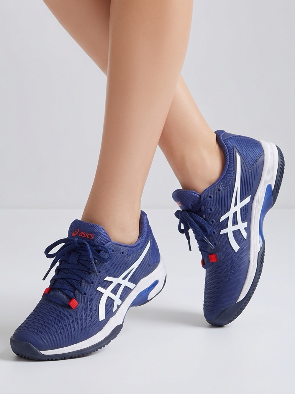 ASICS Women's Solution Speed FF 2‎ Tennis Shoes Blue Size 8.5